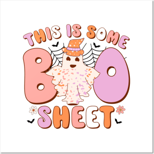 This Is Some Boo Sheet Halloween Ghost Funny Men Women Posters and Art